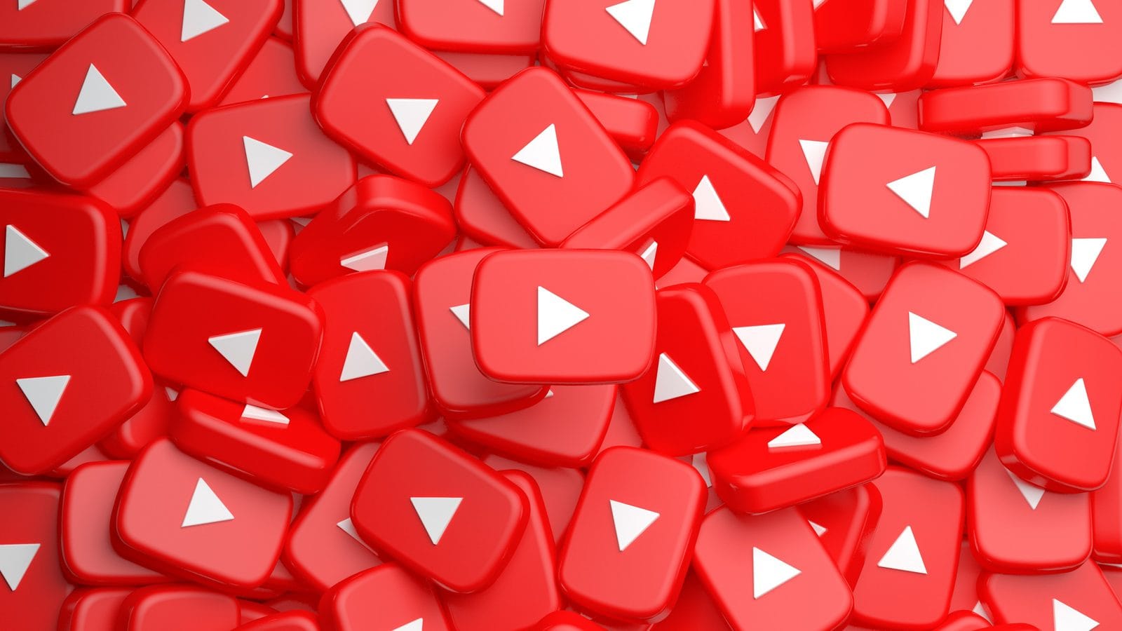 Video ve içerik paylaşımını temsil eden play ikonlu desen